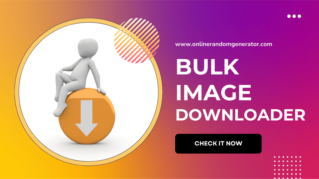 Bulk Image Downloader: Effortlessly Save Images in Seconds! 📸