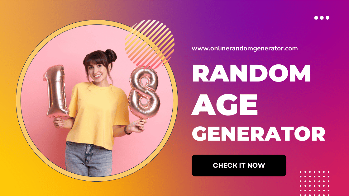 Random Age Generator