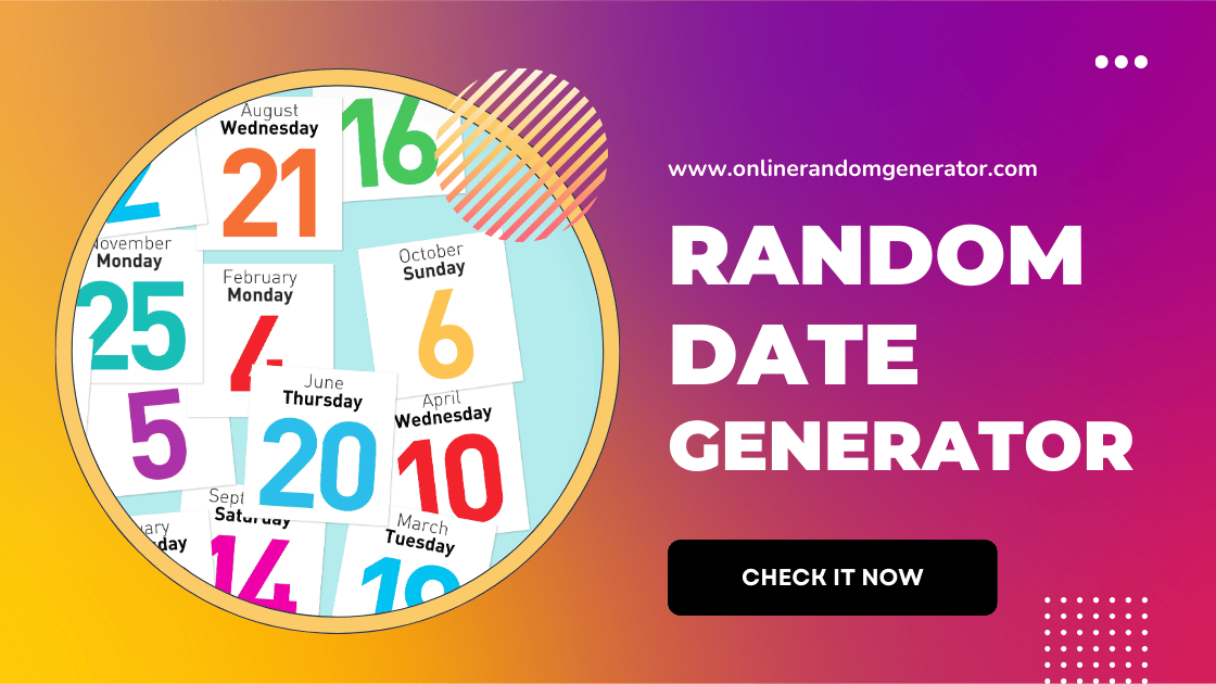 Random Date Generator