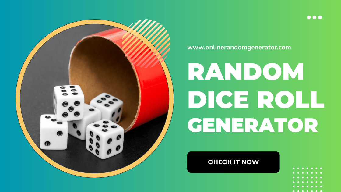 Random Dice Roll Generator