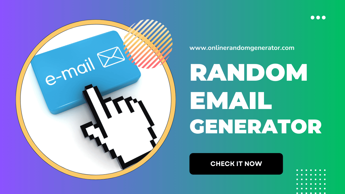 Random Email Generator: Create Unique Emails Instantly! ✉️