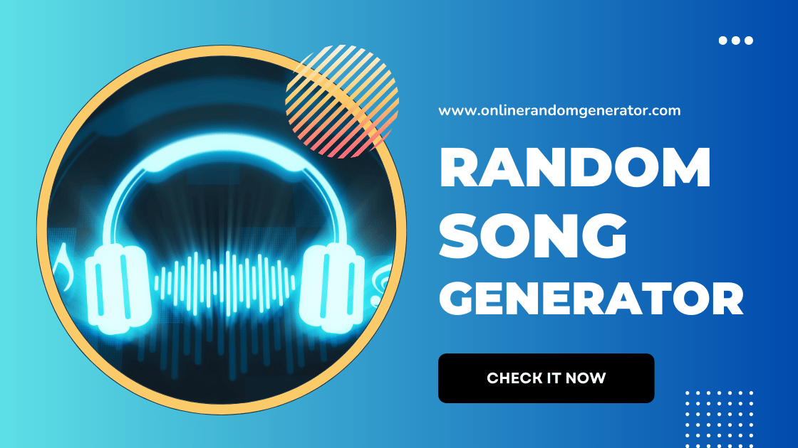 Random Song Generator: Discover Your Next Favorite Tune! 🎶